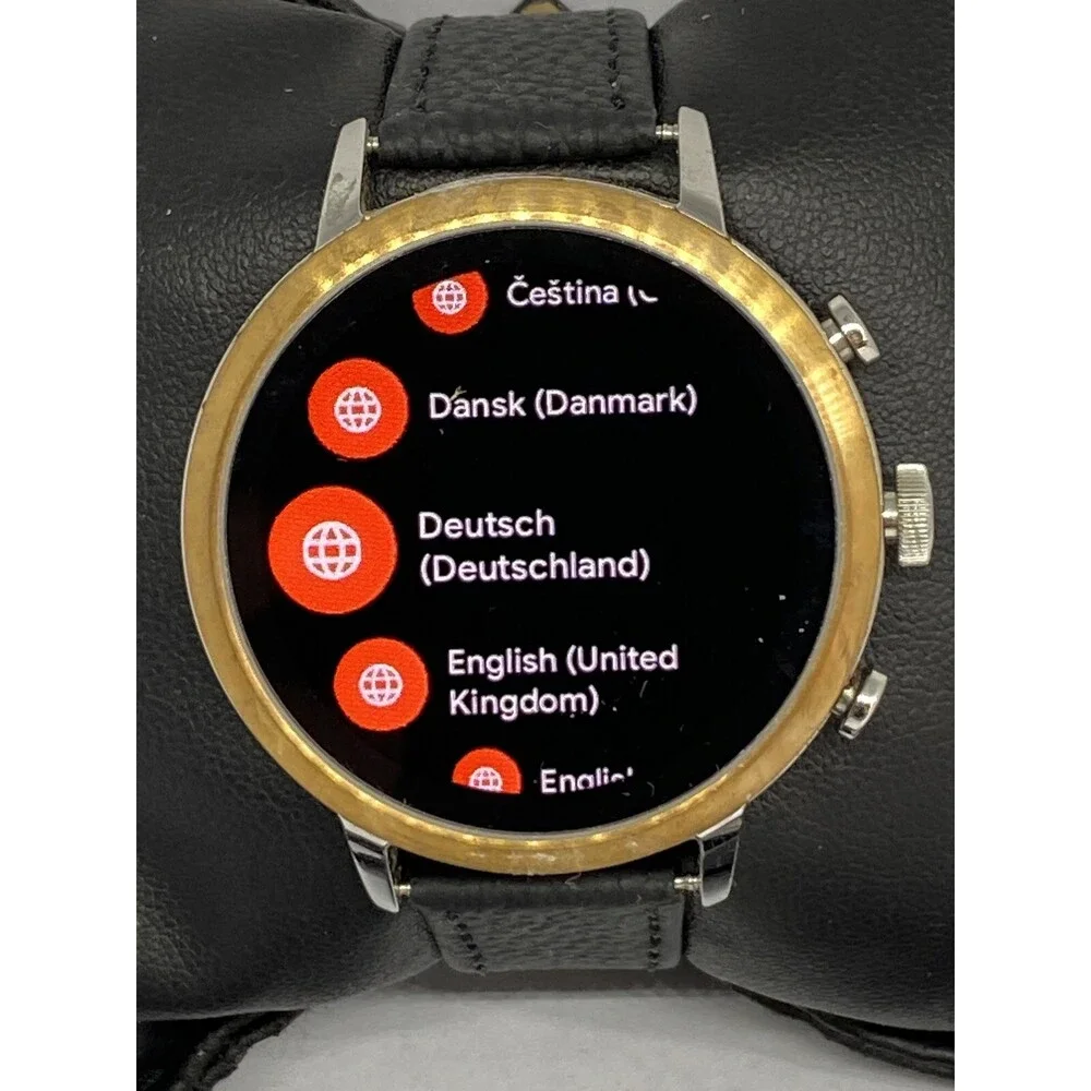 Fossil Gen 4 Authentic Digital Dial Smart Watch Custom Band FTW6016 BA314